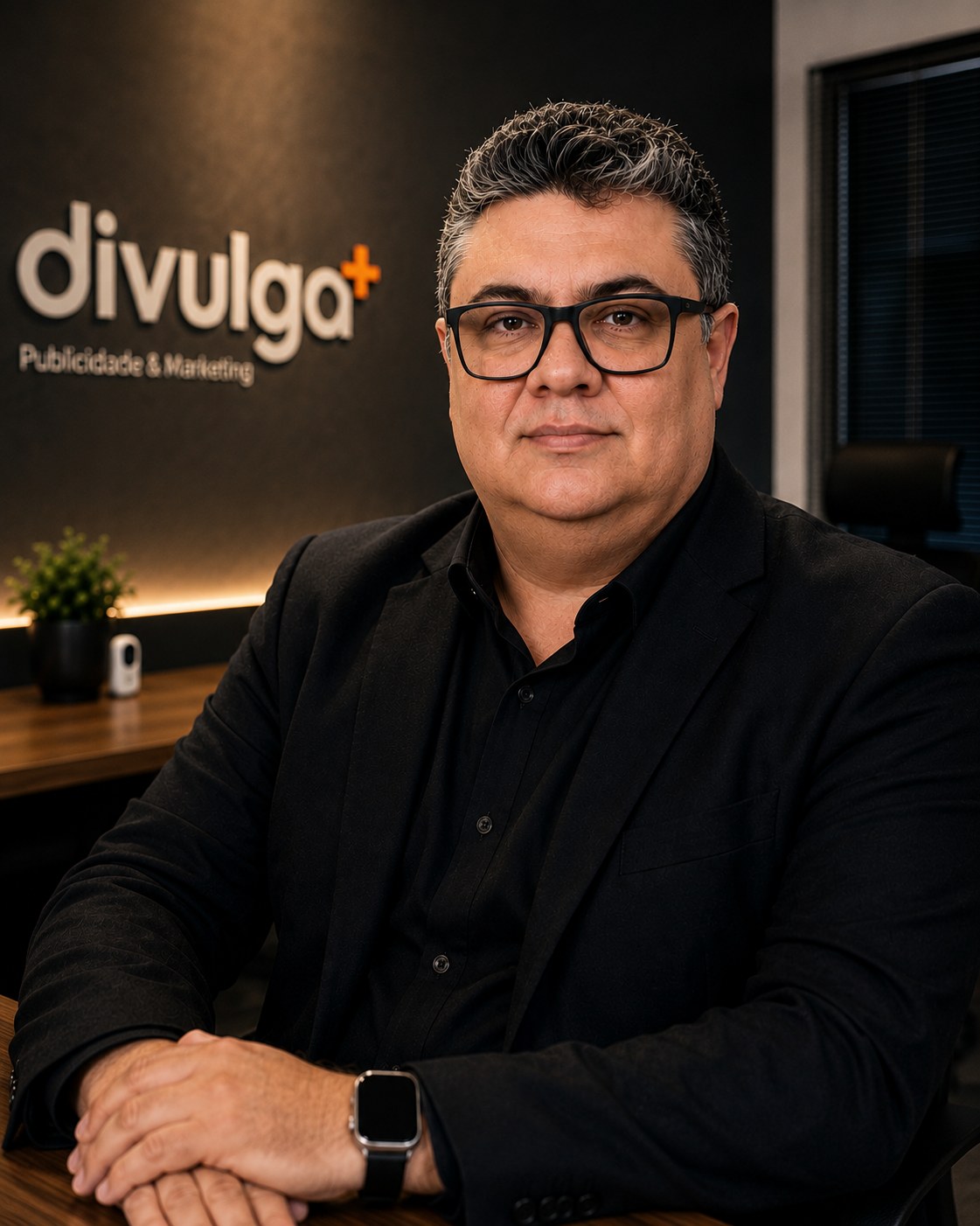 Fabricio Pedroso em retrato profissional para consultoria de tráfego orgânico
